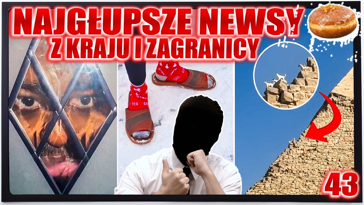 Włamał się, żeby zjeść kiełbasę | Najgłupsze Newsy 43
