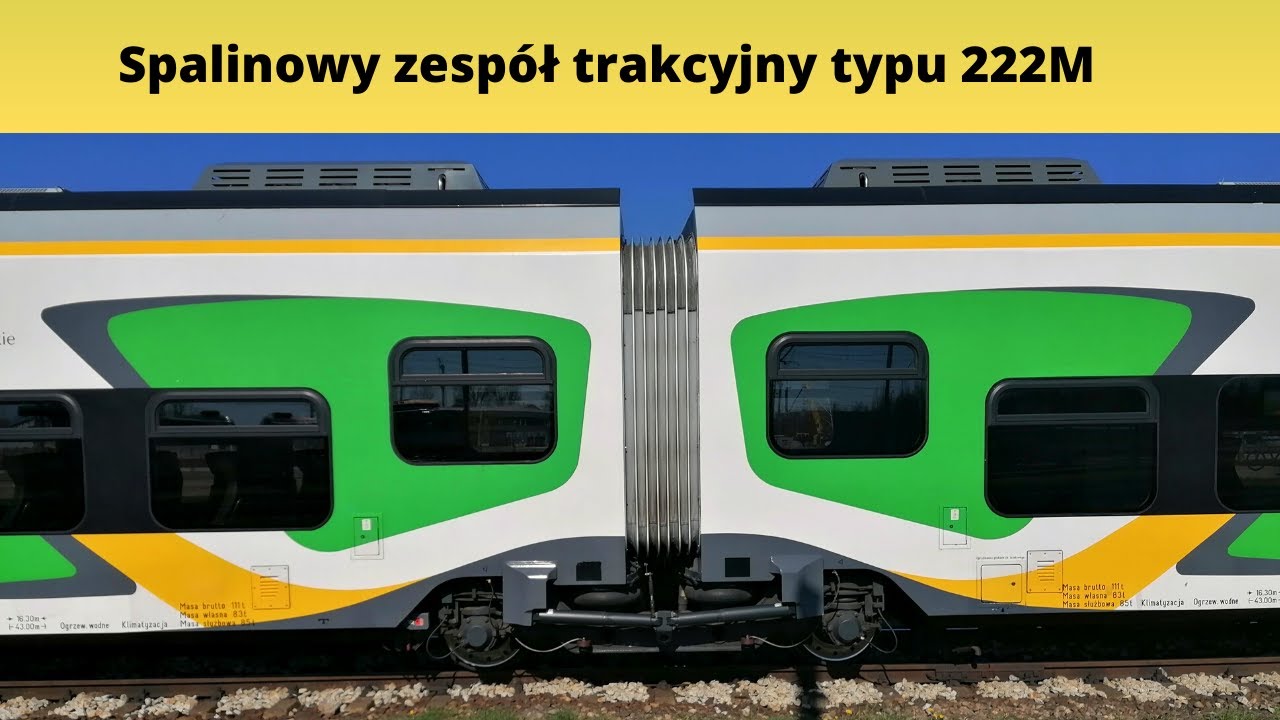 Po szynach bez prądu - spalinowy zespół trakcyjny typu 222M