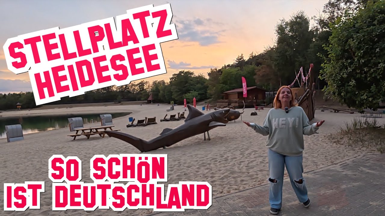 Ausgezeichneter Top Platz Camping Heidesee Holdorf👍S&uuml;dseefeeling im Norden👉16&euro; gut angelegt👍