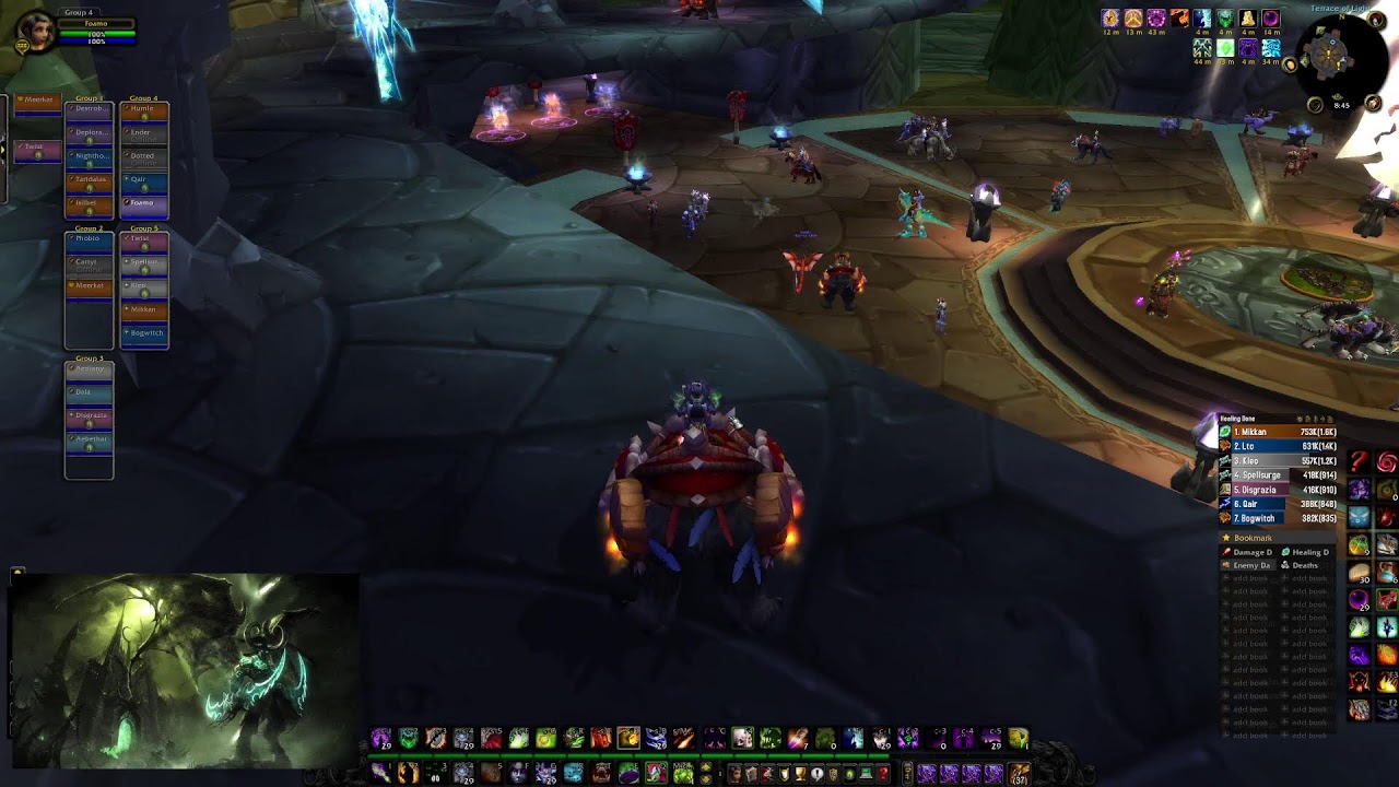 SWP Warmane Onyxia - Warlock raid with Pineapple Express