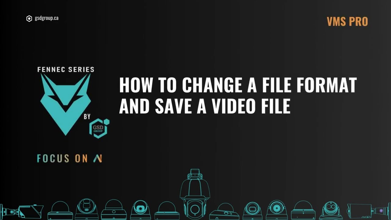 How To Change A File Format And Save A Video File