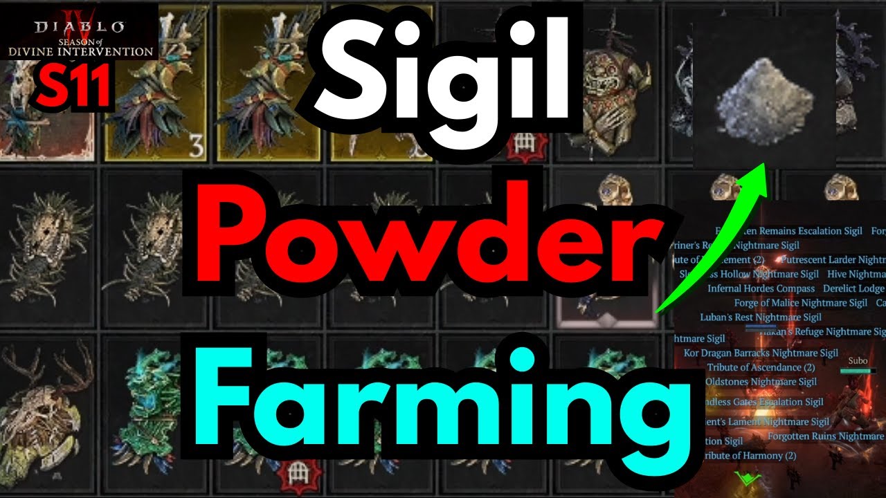 Добыча порошка Сигила, 11 сезон