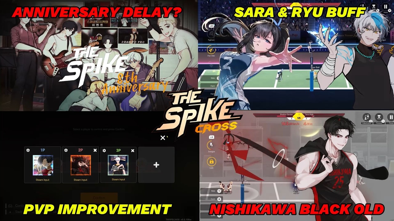 Leak Next Update Nishikawa Black Remaster, PVP Improvment & Anniversary Delay? - The Spike Cross