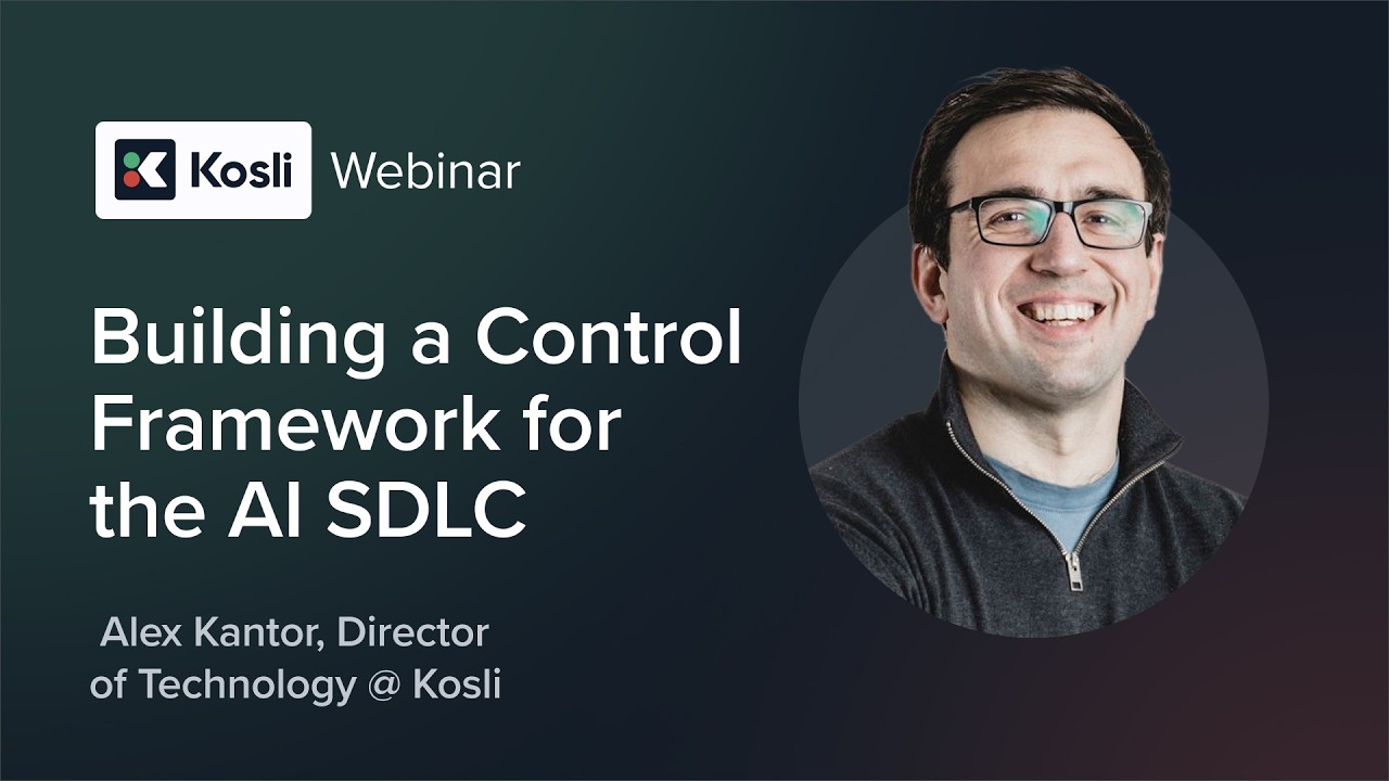 Building a Control Framework for the AI SDLC