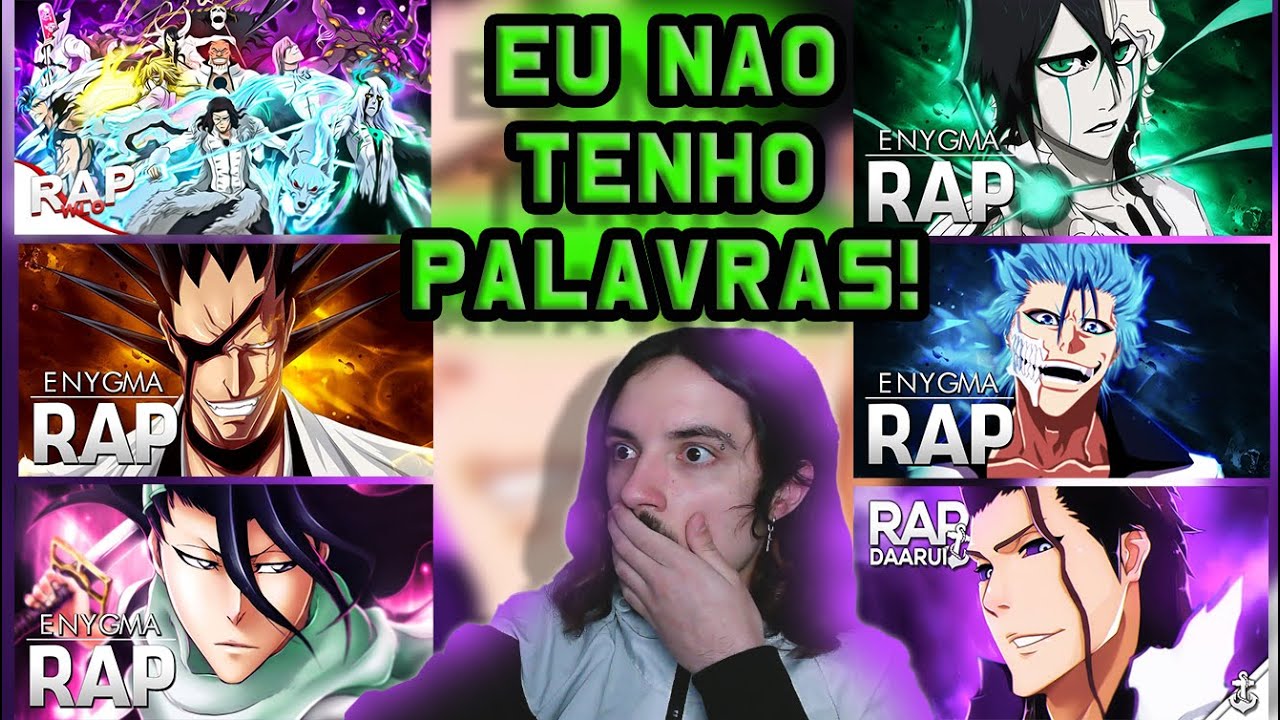 (ESPECIAL BLEACH 6 EM 1) REAGINDO ao RAP DO ULQUIORRA, GRIMMJOW, AIZEN, ESPADAS, BYAKUYA e ZARAKI
