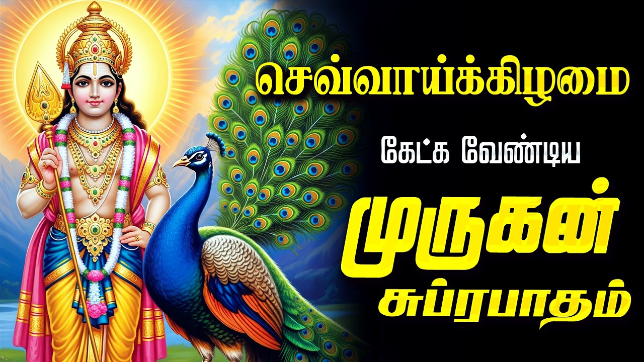 🔴LIVE SONGS | புதன்கிழமை கேட்க வேண்டிய முருகன் சுப்ரபாதம் Murugan Suprabatham Tamil Suprabhatam