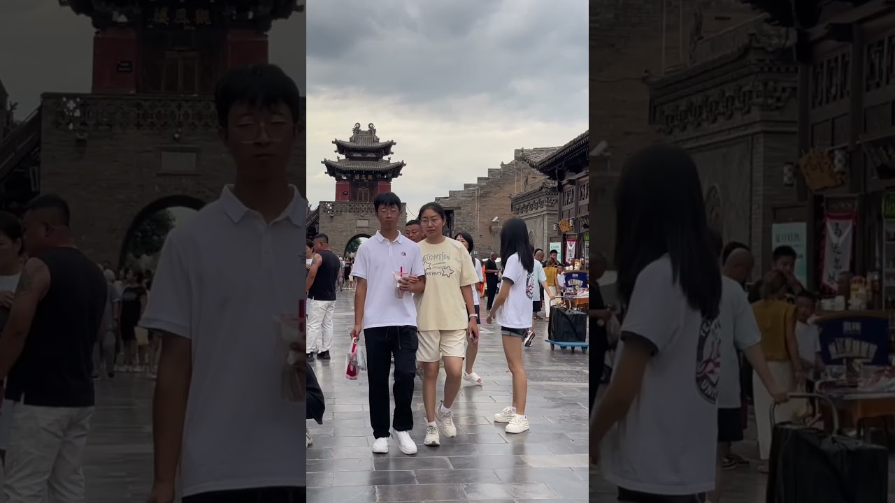 中國平遙街景Street scene in Pingyao，China