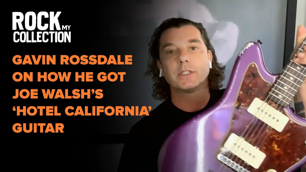 Gavin Rossdale on How He Obtained Joe Walsh's 'Hotel California' Guitar | Rock My Collection