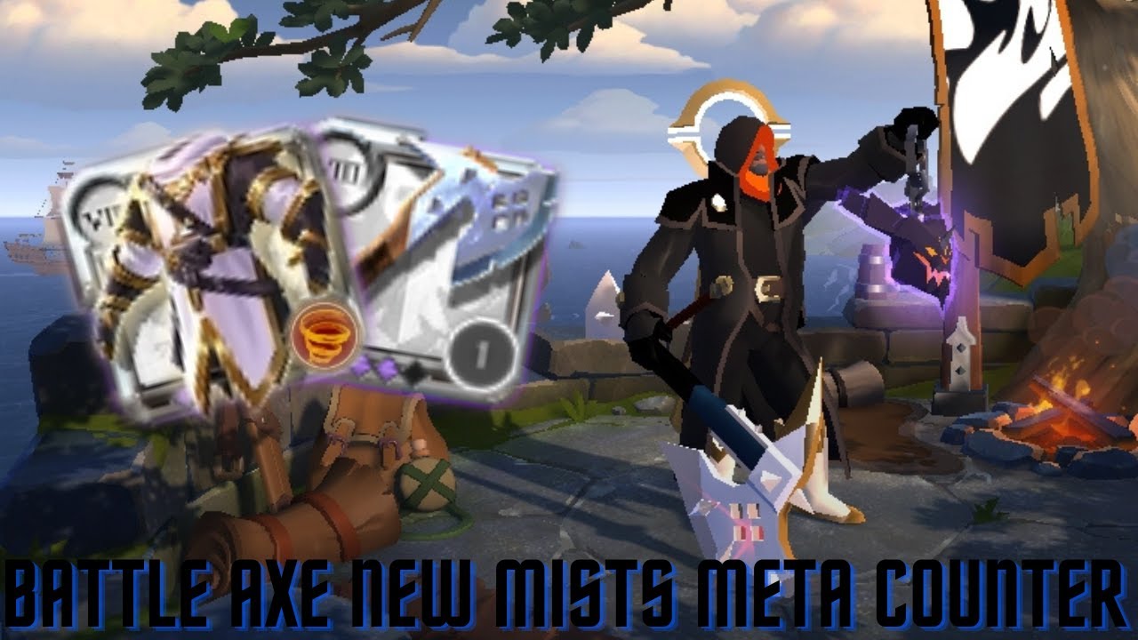 The Only Way To Play Battle Axe | Albion Online | T8 Lym Boar Giveaway