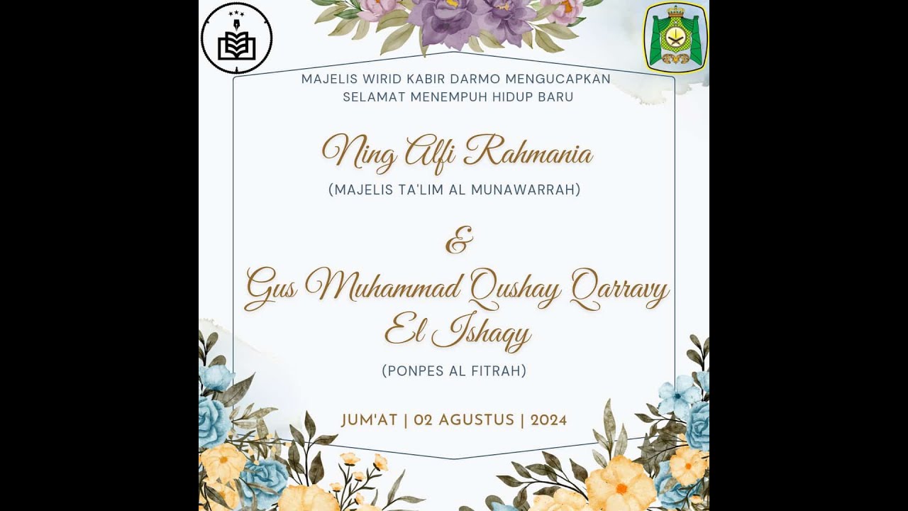 🔴 LIVE | RESEPSI ACARA PERNIKAHAN   GUS QEVIN[ MUHAMMAD QUSHAY QARRAVY AL ISHAQY] & NING ALFIRAH