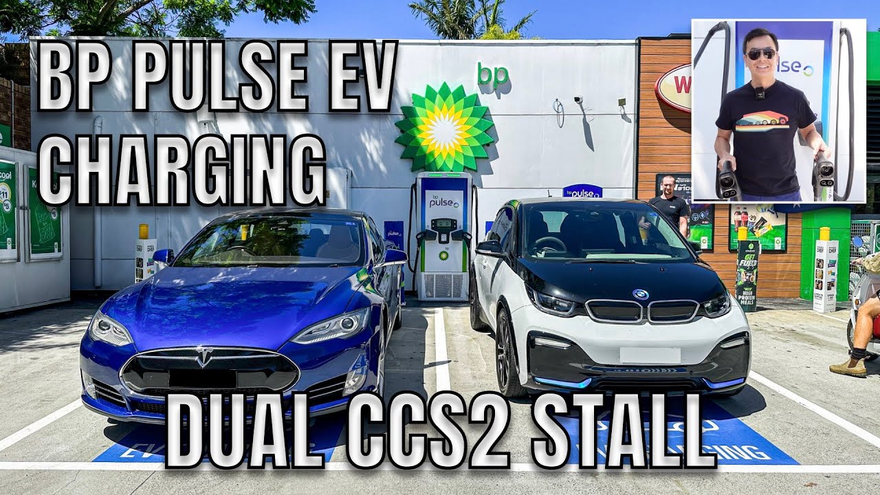 BP PULSE EV CHARGER AUSTRALIA DEMONSTRATION Balgowlah Sydney Australia
