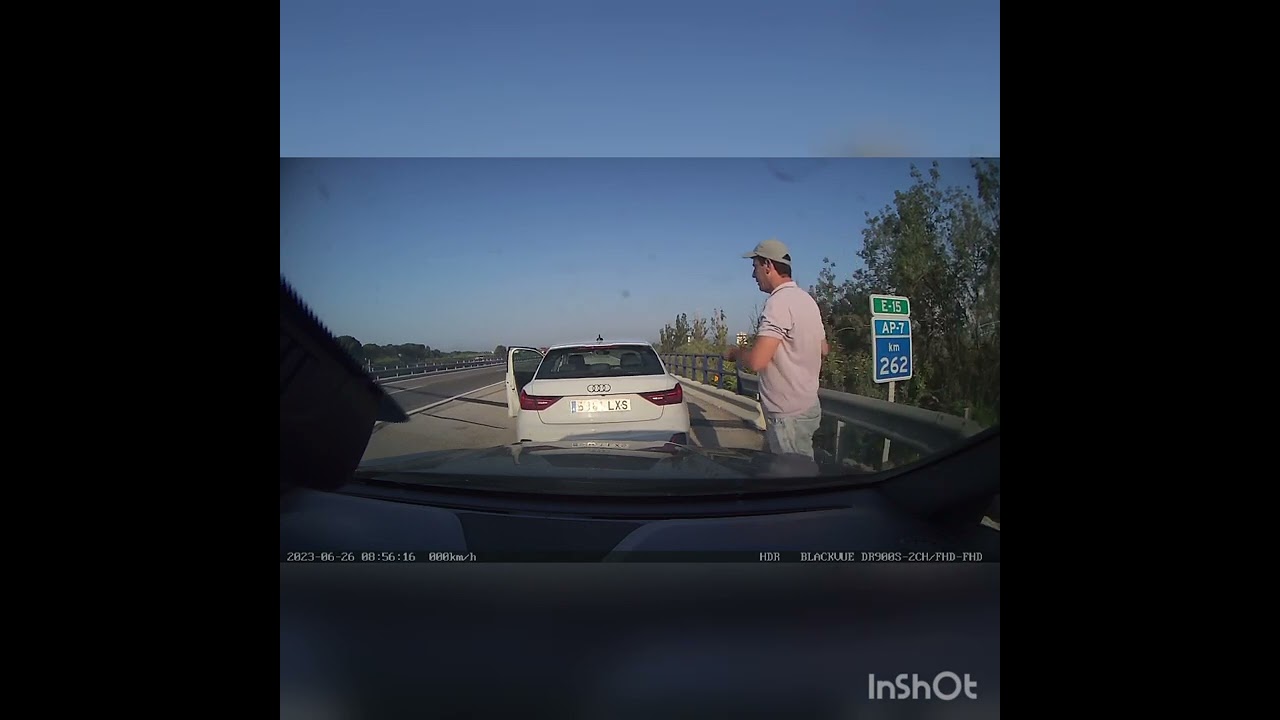 Ladrones en la autov&iacute;a Barcelona-Valencia,cerca de Tarragona.ОСТОРОЖНО! ВОРЫ.Барселона-Валенсия_2023