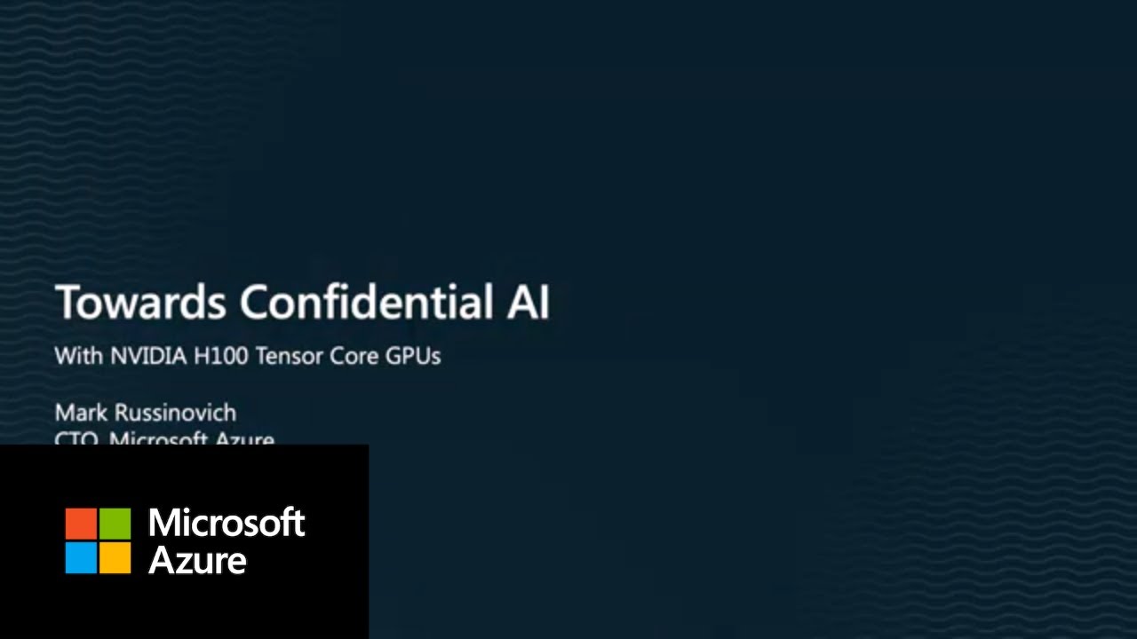 Azure Confidential VMs with NVIDIA H100 GPUs for secure retrieval-augmented generation