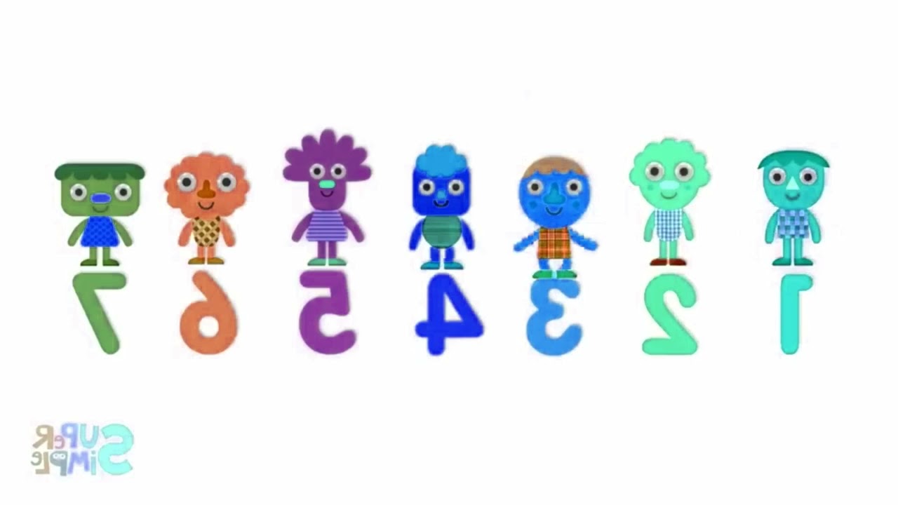 Count the Number(1 to 7) Sparta Pitch Effects Sponsored By Klasky Csupo 2001