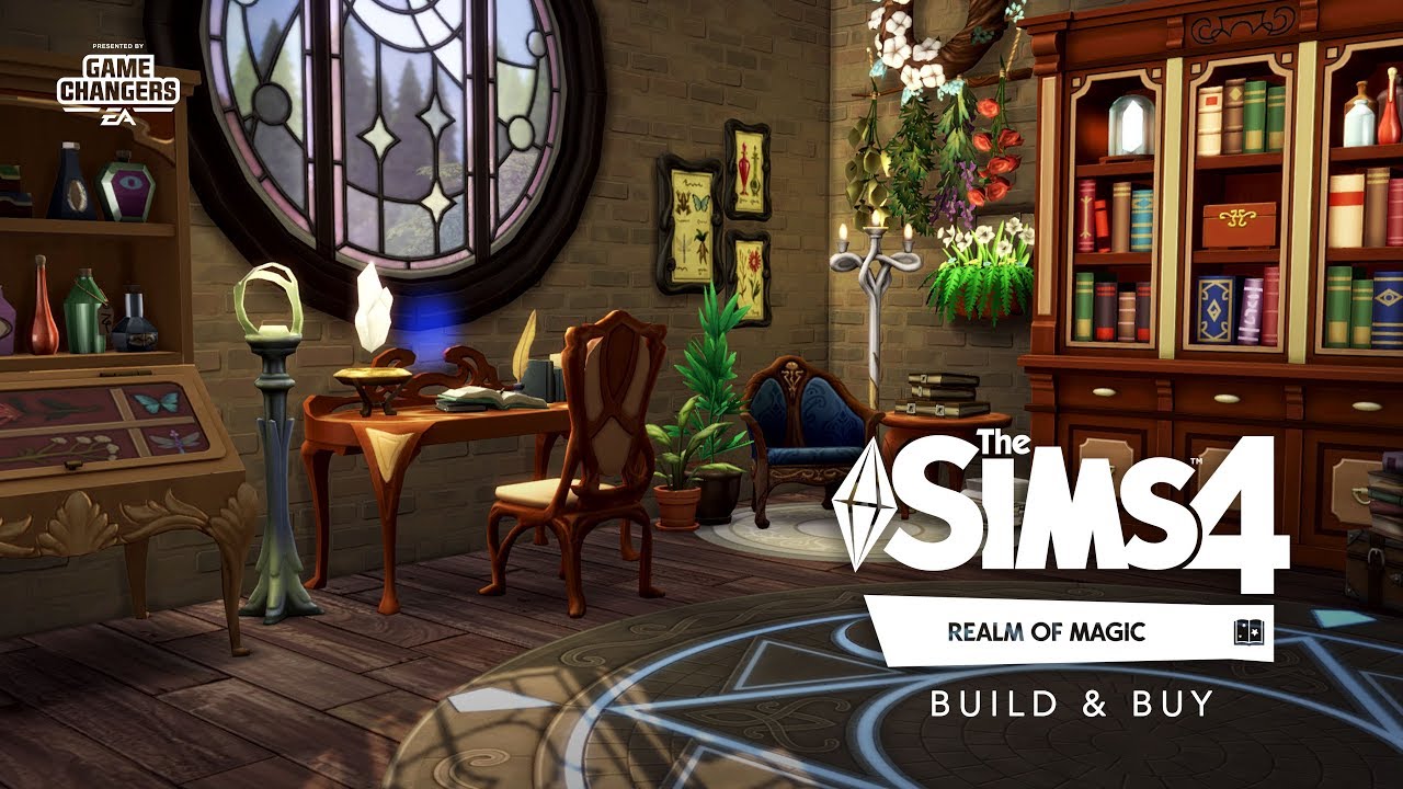 Sims 4 | Realm of Magic | Early Look at Build and Buy! ✨🔨🔮