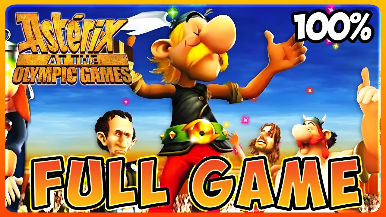 Asterix at the Olympic Games Walkthrough 100% FULL GAME Longplay (X360, Wii, PS2)