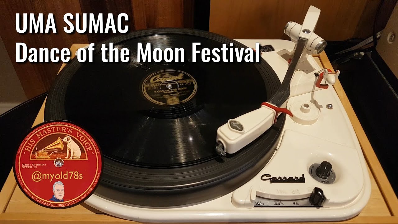 Dance of the Moon Yma Sumac under Leslie Baxter 1950 78 rpm Capitol CL 13513