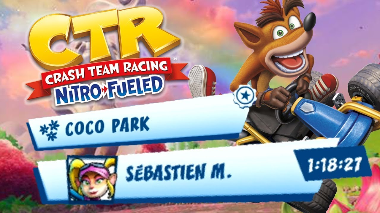 Crash Team Racing Nitro Fueled: Developer Times - Coco Park (