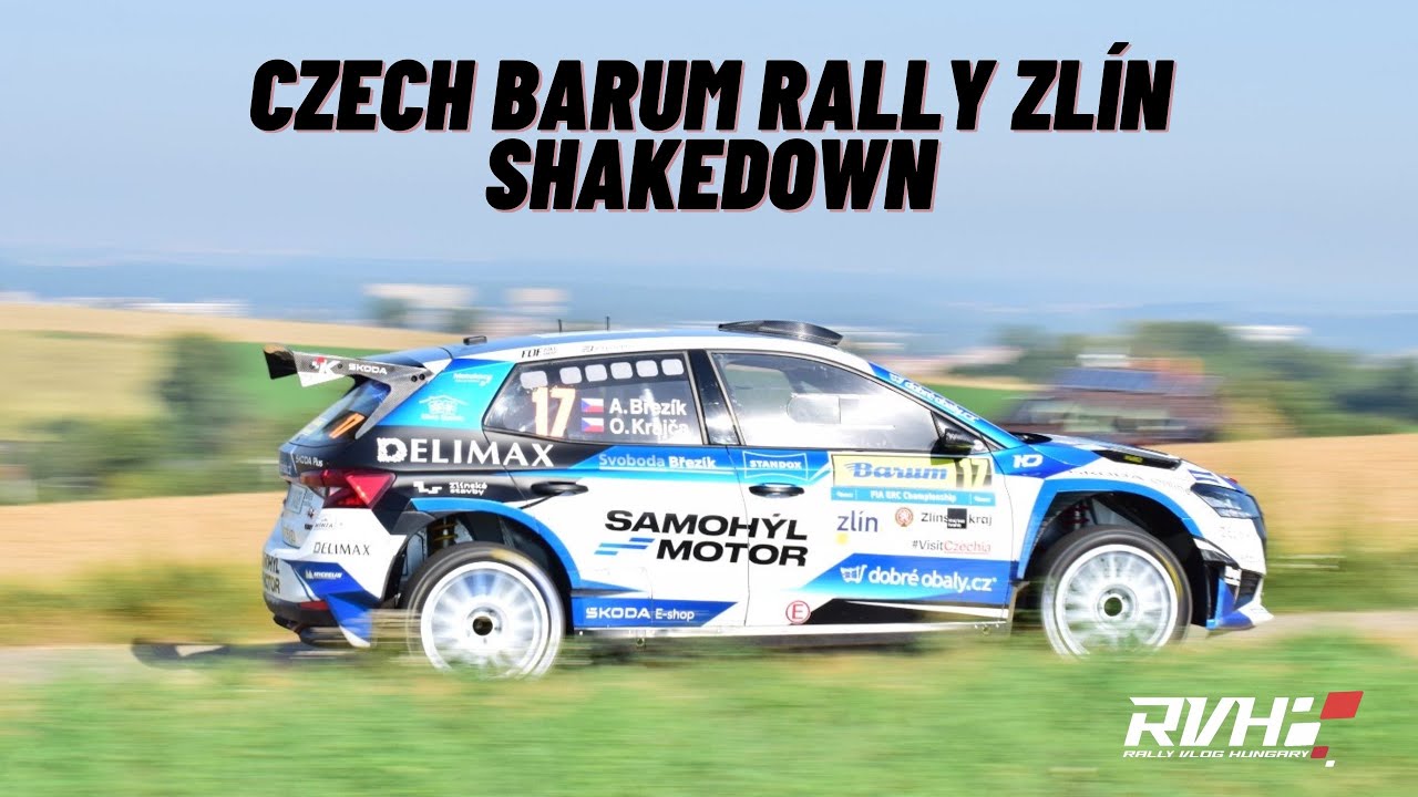 CZECH BARUM RALLY ZLÍN 2024 - SHAKEDOWN