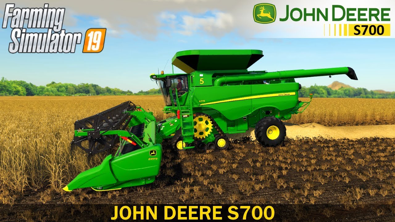 Farming Simulator 19 - JOHN DEERE S700 NORTH/SOUTH AMERICA & AUSTRALIA