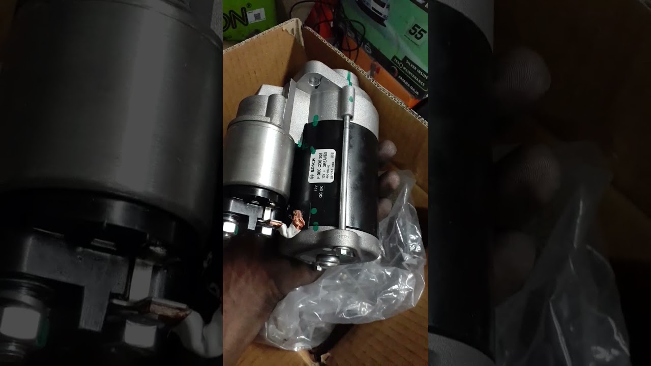BOSCH Starter Motor Unboxing🔥 For 👌Piaggio Ape 🔥