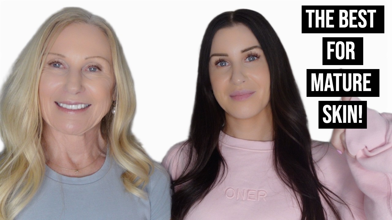 LUXURY MAKEUP THAT  *ACTUALLY* WORKS ON MATURE SKIN | My Mom’s Top Picks