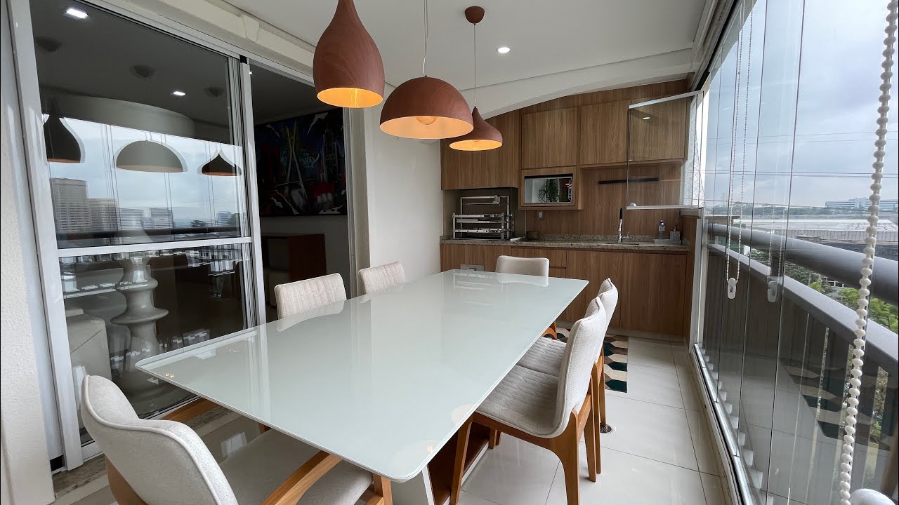 Apto 164m² com 3 suítes e 3 vagas no Maison Mont Blanc | 📞 11 94021-4358