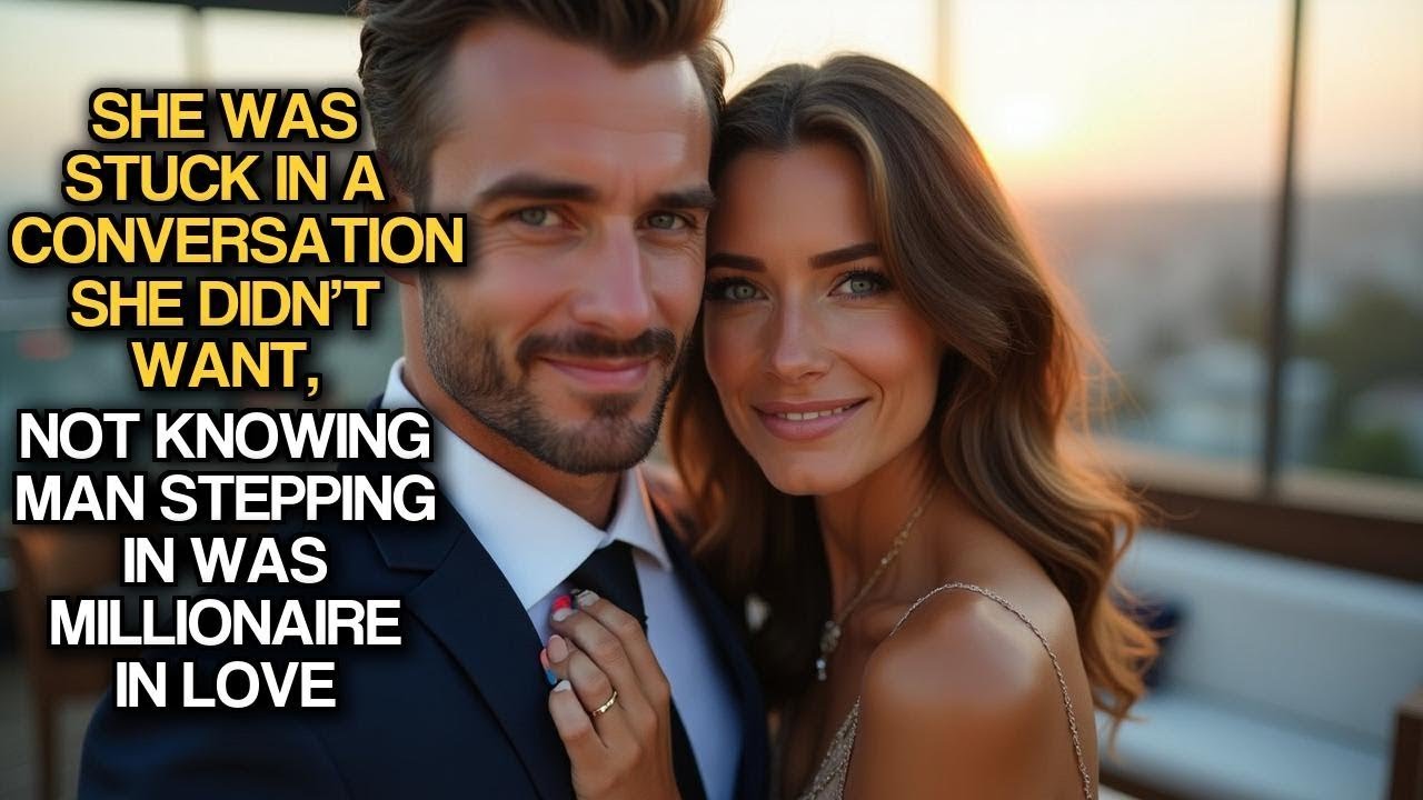 She Was Stuck in a Conversation She Didn’t Want, Not Knowing Man Stepping In Was Millionaire in Love