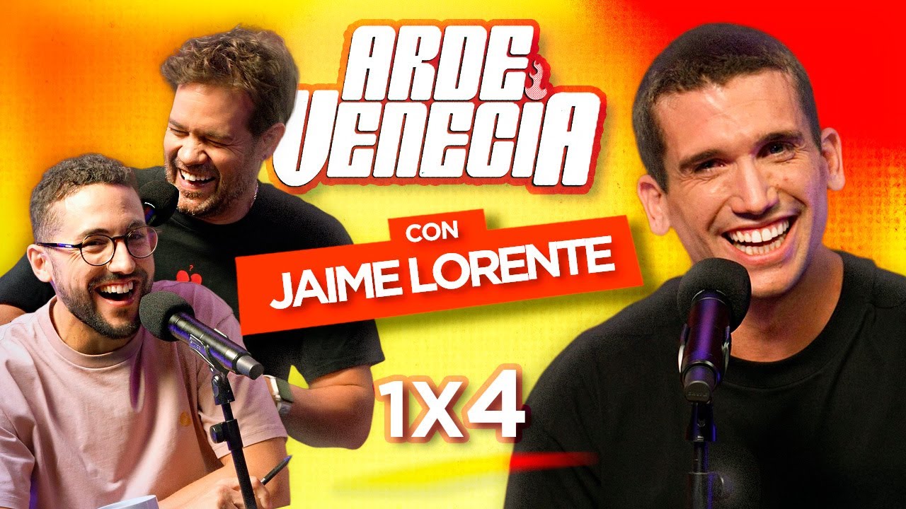 Jaime Lorente se quita la m&aacute;scara | Arde Venecia 1x4 | Galder Varas y Juan D&aacute;vila