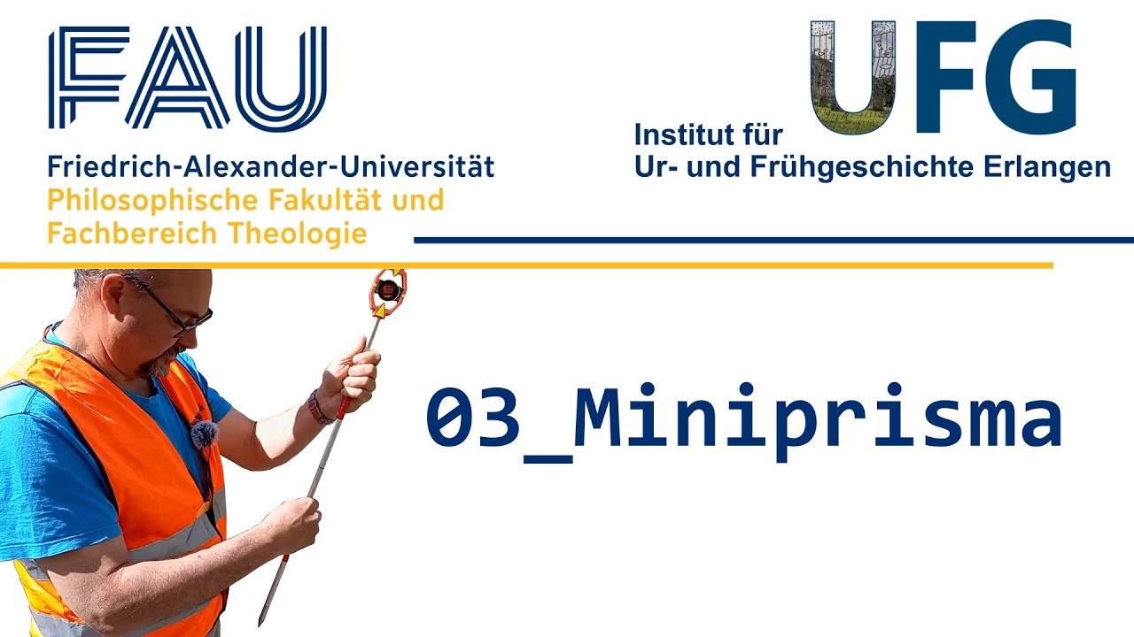 03 Miniprisma | Tachymeter für Archäologen