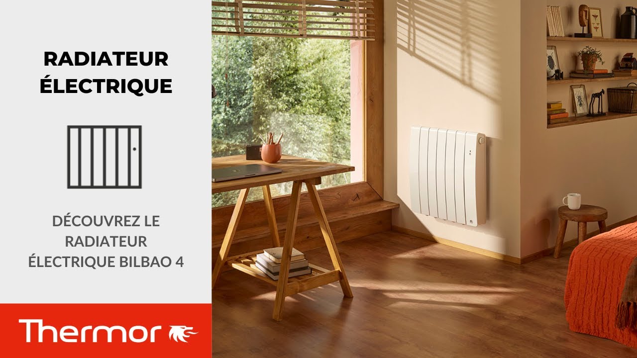 D&eacute;couvrez le radiateur &eacute;lectrique &agrave; inertie fluide Bilbao 4 - Thermor