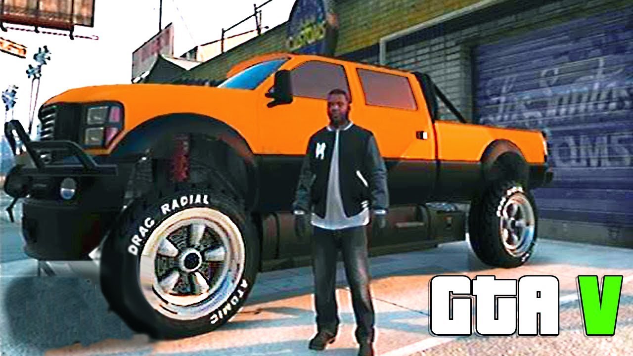 Grand Theft Auto V - MONSTER TRUCK 