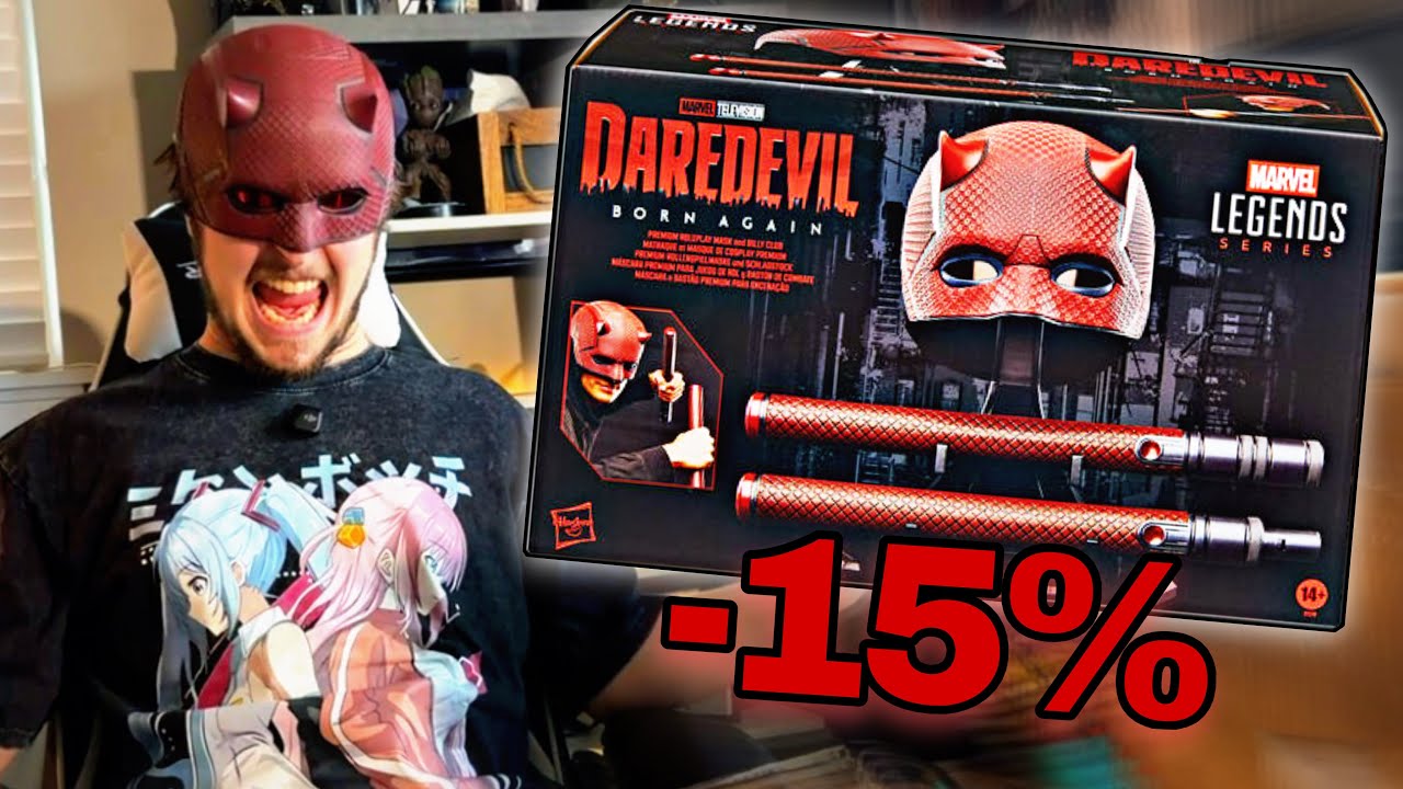 MARVEL LEGENDS SERIES DAREDEVIL: BORN AGAIN PREMIUM ROLEPLAY SET UNBOXING | A VERY REAL REVIEW