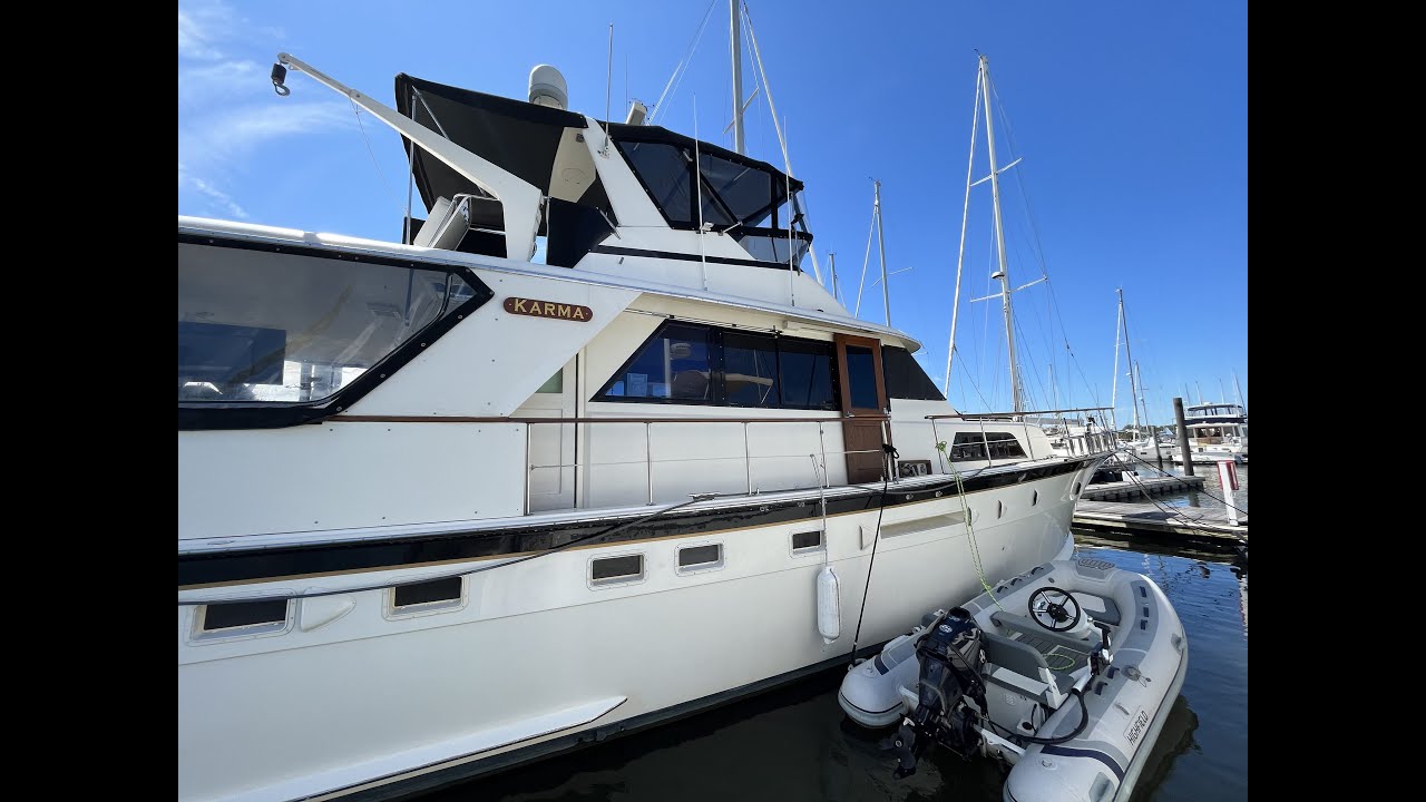 1982 Hatteras 53 Motoryacht - Karma (2023 Exterior)