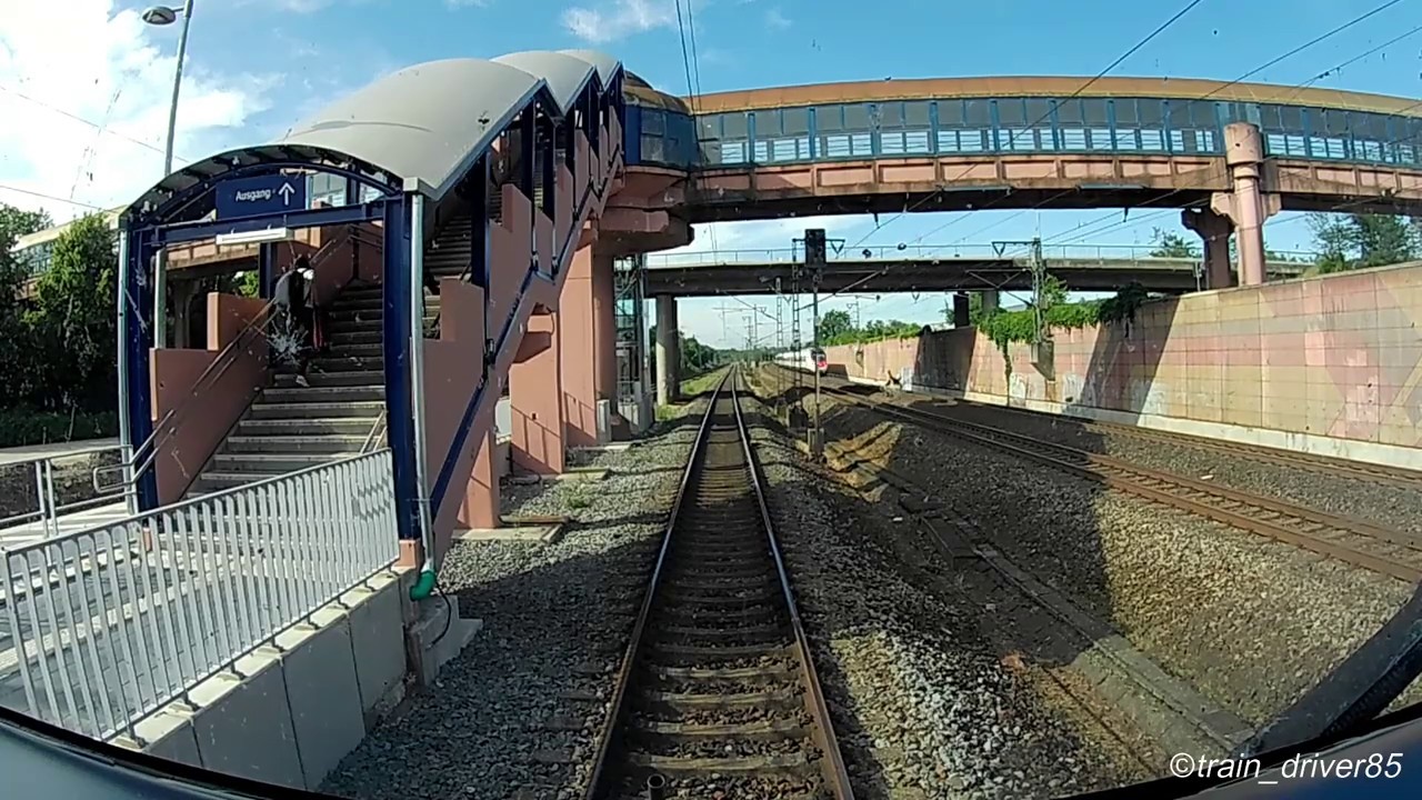 Von Mannheim Hbf nach Karlsruhe Hbf über Graben Neudorf