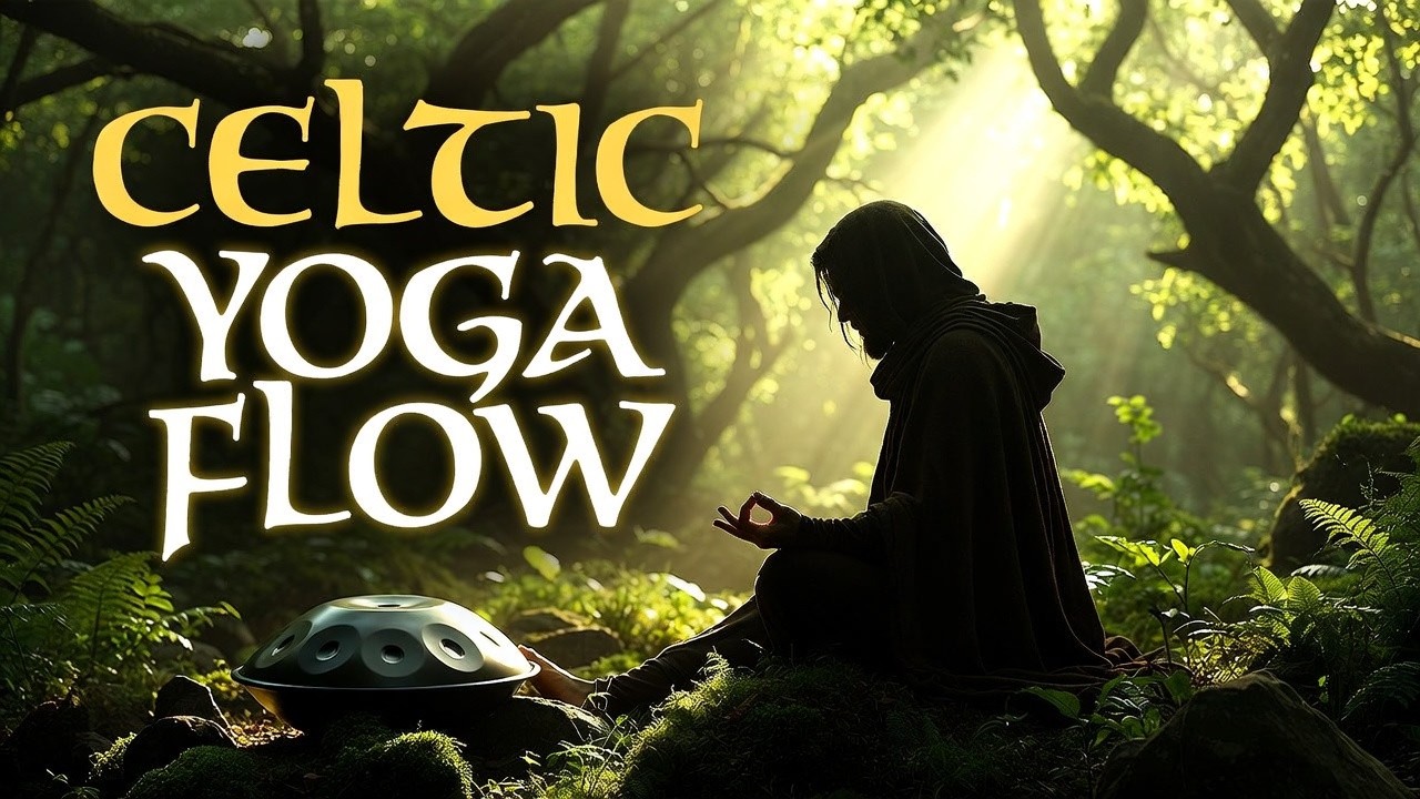 Celtic Yoga Flow | Handpan & Bagpipes | Meditation & Focus