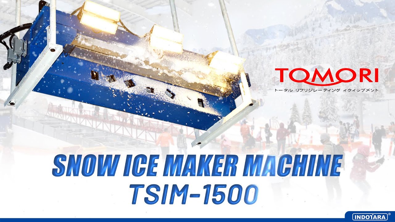 JUAL MESIN PEMBUAT ES SALJU TOMORI SNOW ICE MAKER MACHINE TSIM-1500 MENGHASILKAN 3.5 METER KUBIK!!!