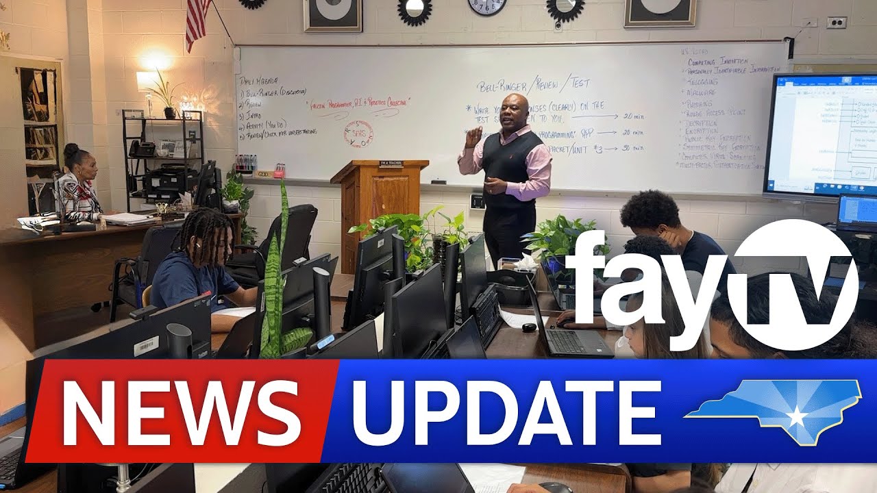 Fayetteville Students learning to code at a higher level - FayTV News