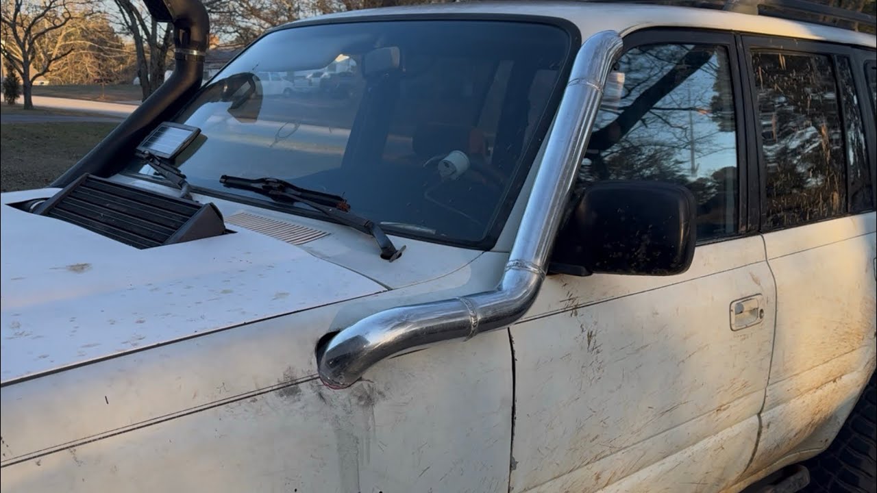 Let’s BUILD a Custom Snorkel - 80 series Land Cruiser 