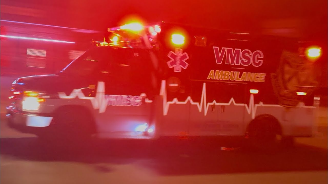 Volunteer Medical Service Corps Ambulance 424C Responding