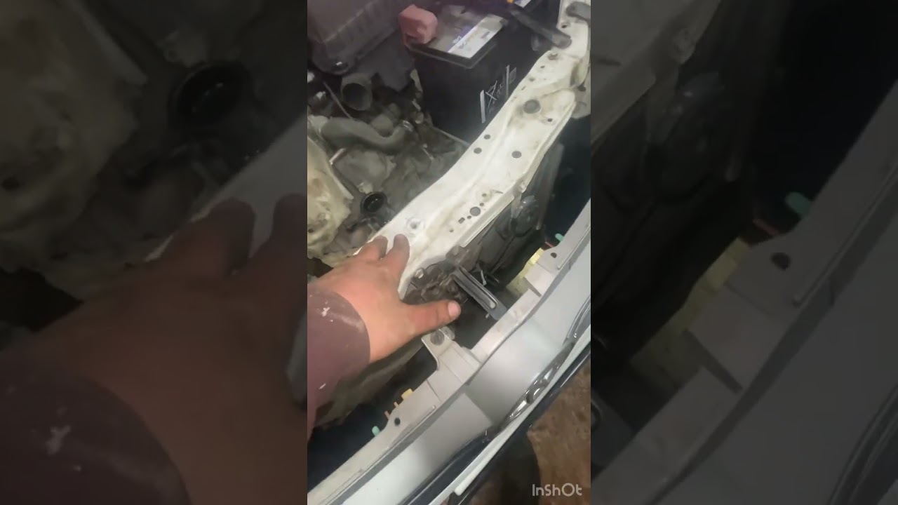 Замена радиатора охлаждения на Тойоте Камри v50 мотор 2л