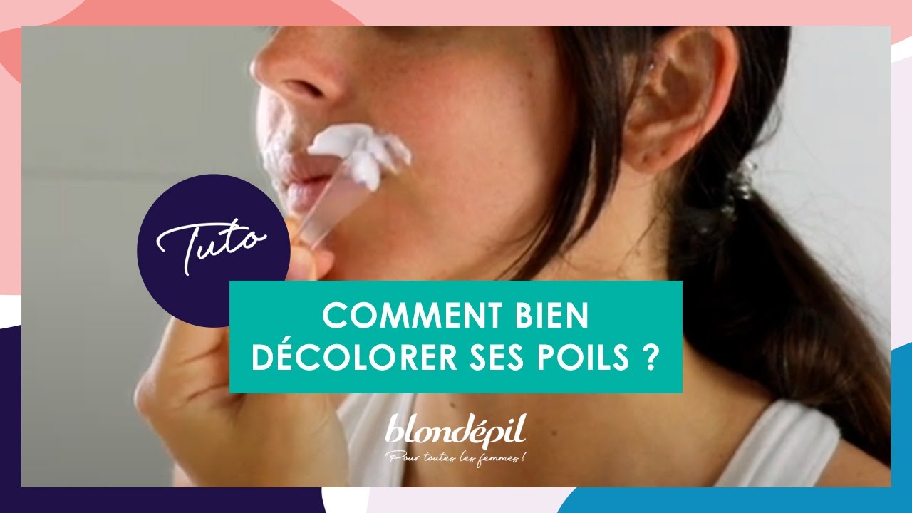 Tuto Blondépil : Comment bien décolorer ses poils ?