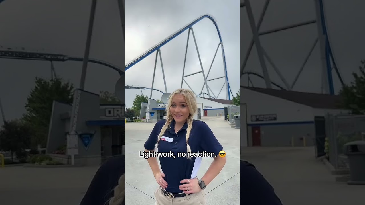 Kings Island - Light Work, No Reaction... #shorts