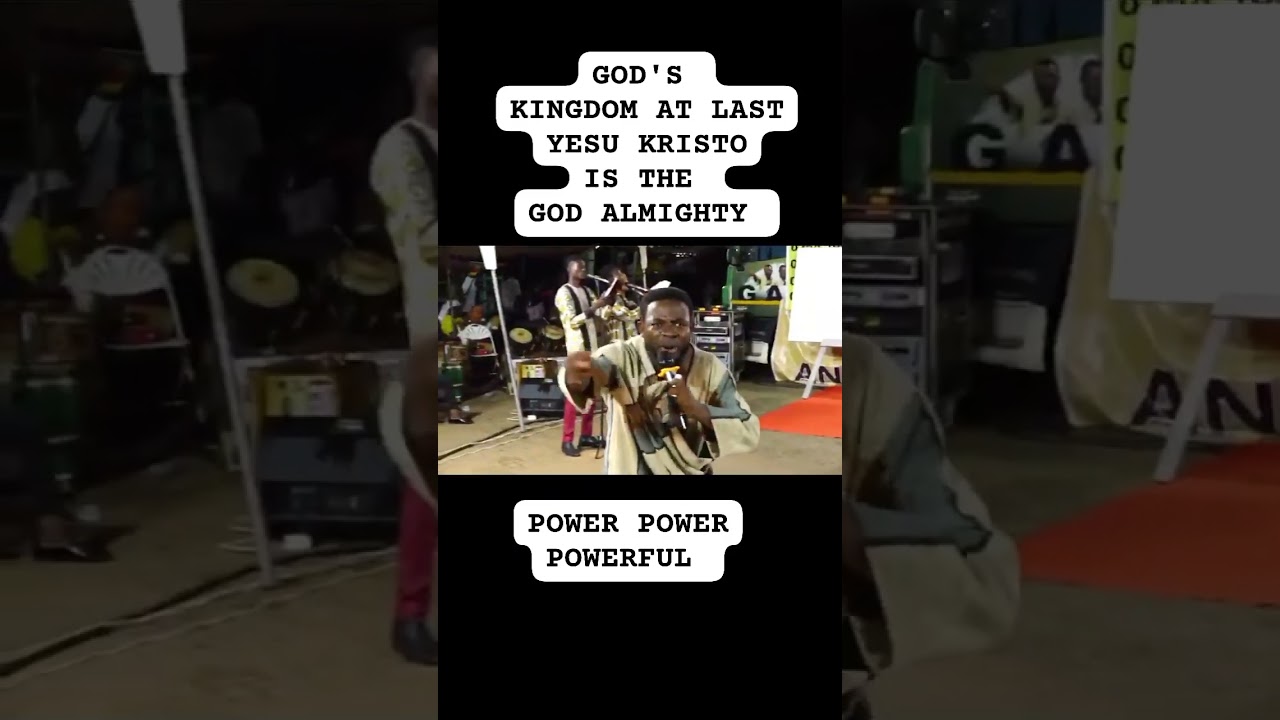 GOD'S KINGDOM AT LAST!!! TIE NYANSA!!! say No To Religion