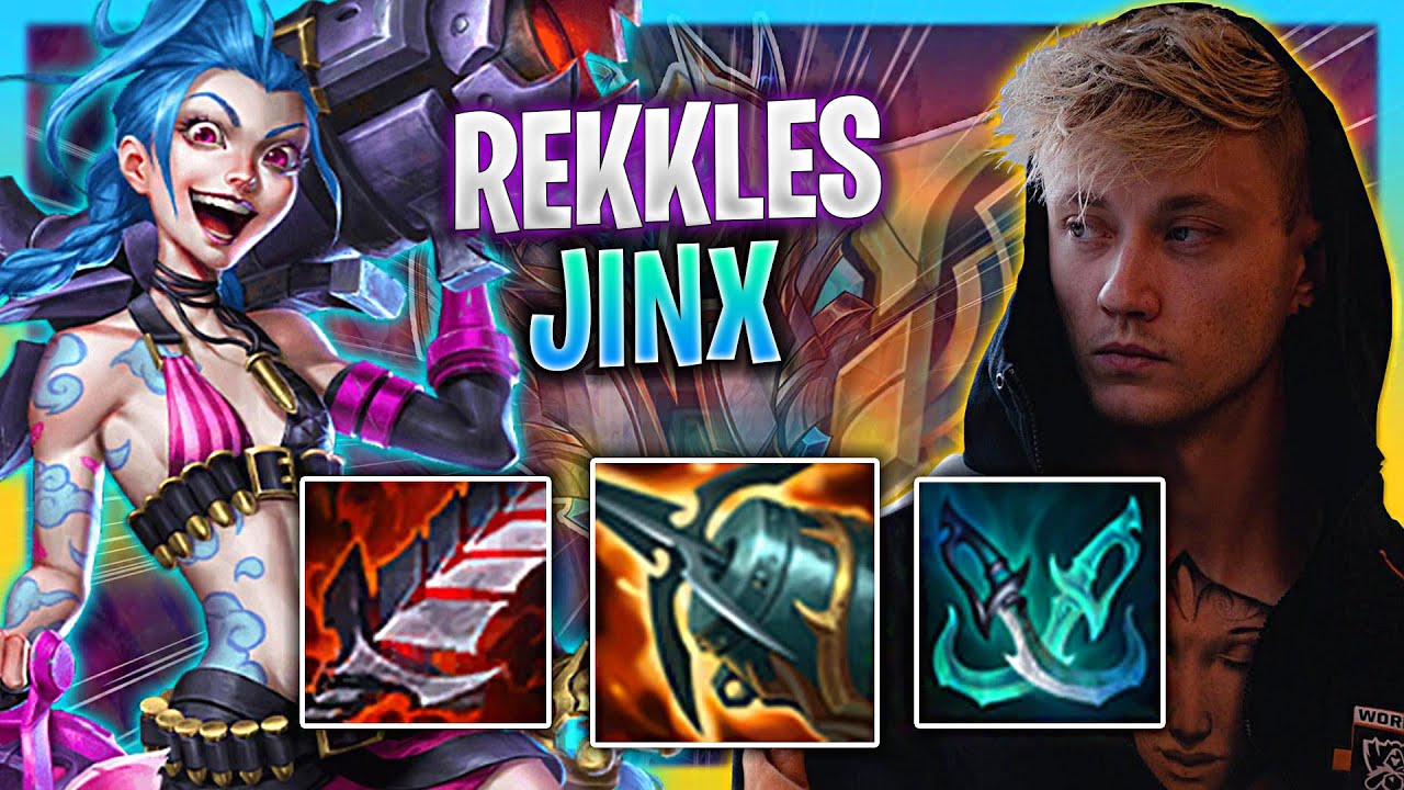 REKKLES IS INSANE WITH JINX! | FNC Rekkles Plays Jinx ADC vs Xayah!  Season 2023