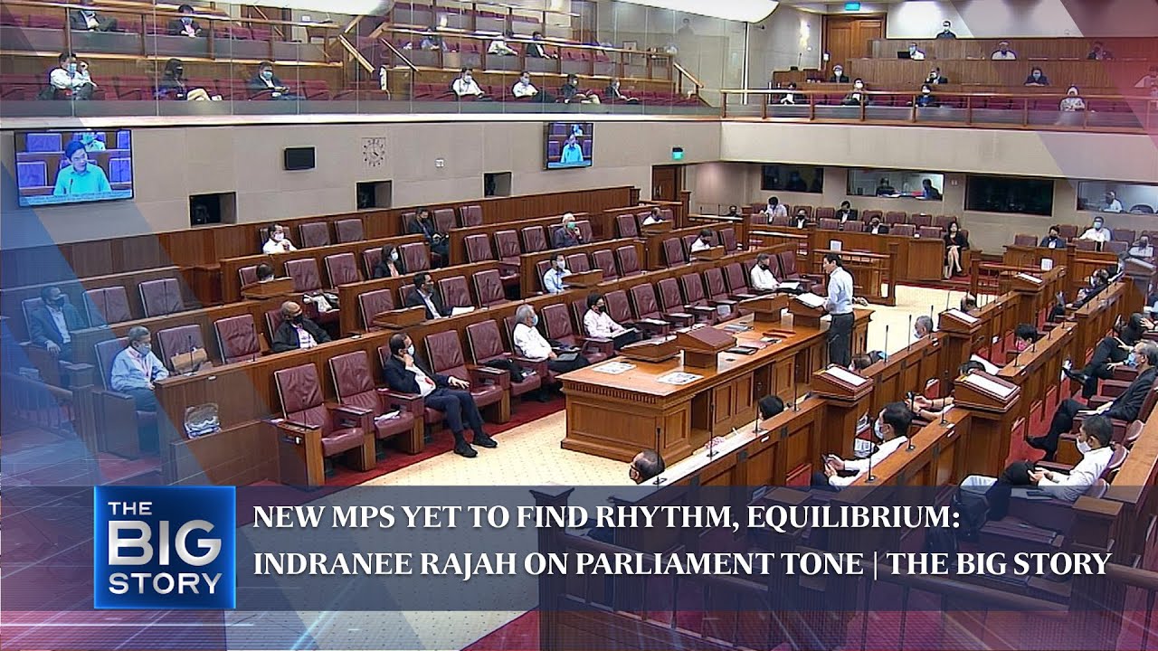 New MPs yet to find rhythm, equilibrium: Indranee Rajah on Parliament tone | THE BIG STORY