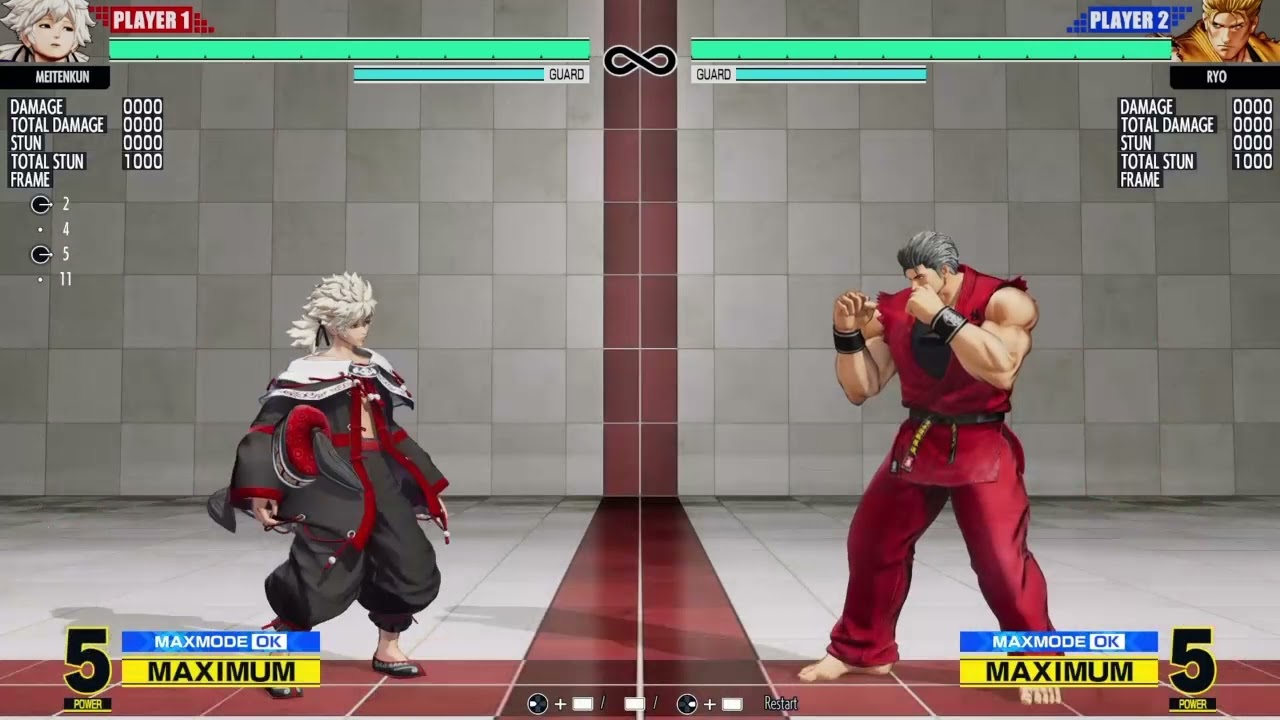 KOF XV | Sample Combos | Meitenkun basic bnbs
