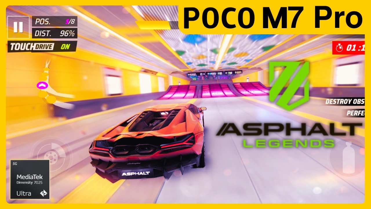 Asphalt Legends | Poco M7 Pro | 12/512 | Dimensity 7025 Ultra