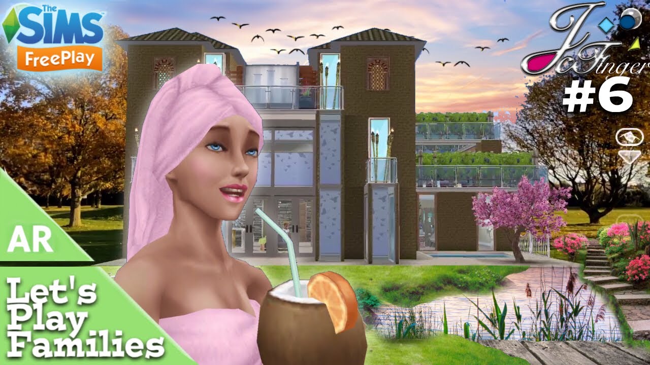 The Sims FreePlay 🚨🎬AR | LET’S PLAY FAMILIES | EP. 6 | 🌸🍂🍃SPA DAY!