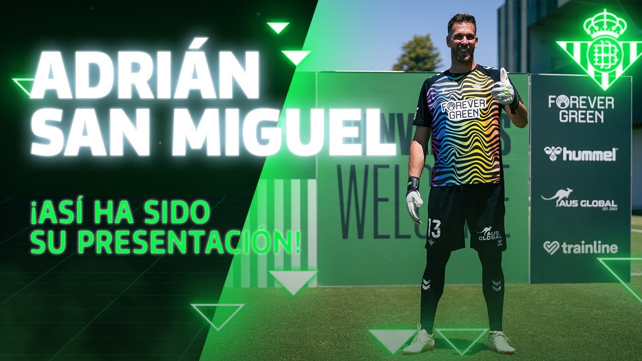 La vuelta a casa de Adri&aacute;n San Miguel 🔙🏠 | Real BETIS Balompi&eacute;